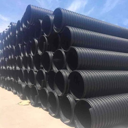 聚乙烯(PE)双壁波纹管材